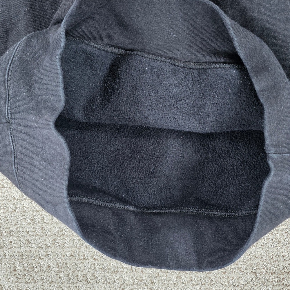 Supreme Stop Crying Graphic Hoodie‎ Black Mens Medium Pullover Sweatshirt Heavy - Picture 6 of 12